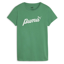 Puma Tricou Puma Ess+ Script póló 67931586 A zöld XS női póló