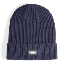 Puma uniszex Ribbed Classic Cuff téli kötött sapka, matrózkék-fehér, S24 férfi sapka