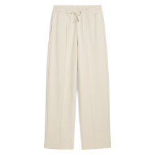 Puma Wardrobe Ess Straight Pintuck Pants Dk O 62977487 Női Bézs S Melegítőnadrág női edzőruha