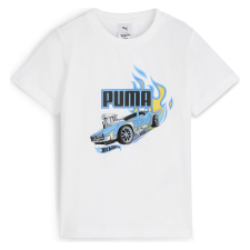 Puma X Hot Wheels Graphic Tee 63006902 Gyerek Fehér 116 gyerek póló