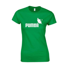  Pumba női póló - egyedi mintás, 12 szín, S-2XL