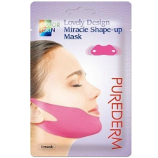 PureDerm Arcmaszk Szövet - Miracle Shape-up - Arckontúr feszesítő 10g ADS657 arcpakolás, arcmaszk