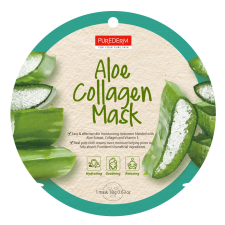 PureDerm Purederm aloe vera fátyolmaszk 1 db arcpakolás, arcmaszk
