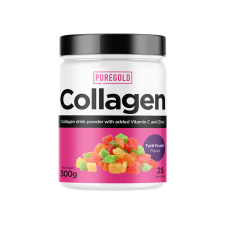 PureGold Collagen Marha Kollagén tutti-frutti íz 300g vitamin és táplálékkiegészítő