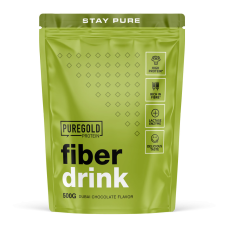 PureGold Fiber Drink - Dubai Chocolate 500g vitamin és táplálékkiegészítő