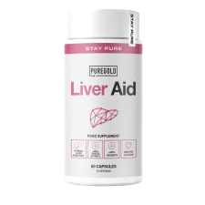 PureGold Liver Aid kapszula 60db vitamin és táplálékkiegészítő