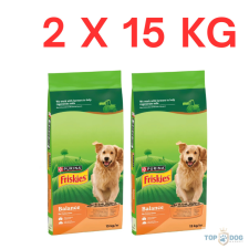 Purina Friskies Balance Csirke zöldség száraz kutyatáp 2x15kg kutyaeledel