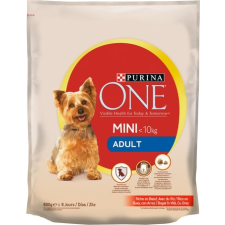 Purina One Mini Adult Beef & Rice (3 x 800 g) 2.4 kg kutyaeledel