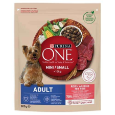 PURINA ONE MINI Dog Adult 800g száraz kutyaeledel marhával kutyaeledel