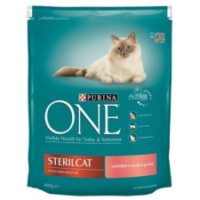 Purina ONE Száraz Macska Sterilcat Lazac+Búza 800g macskaeledel