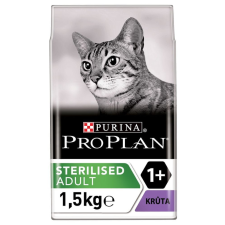 Purina Pro Plan Cat Sterilised Turkey macskaeledel - 1,5 kg macskaeledel