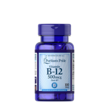Puritan s Pride B12-vitamin 500 mcg (100 Tabletta) vitamin és táplálékkiegészítő