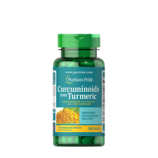 Puritan s Pride Kurkuma Kivonat kapszula - Turmeric Curcumin Standardized Extract 500 mg (30 Kapszula) vitamin és táplálékkiegészítő