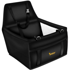 Purlov 20973 Autosedačka pro psa 40 × 30 × 40 cm černá szállítóbox, fekhely kutyáknak