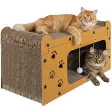 Purlov Cat scratching post - two-story house Purlov 27016 macskabútor
