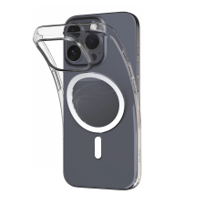 Puro 03 MagSafe szilikon tok iPhone 16 Pro - átlátszó tok és táska