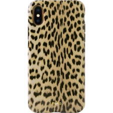 Puro Glam Leopárd Cover iPhone Xs Max Fekete Limitált Kiadású Tok (35674-uniw) tok és táska