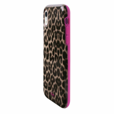 PURO Glam Leopard Cover - tok iPhone XR Leo 2 telefonhoz (IPCX61LEO2PNK) tok és táska