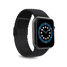 Puro Loop csereszíj Apple Watch 38 / 40 / 41 mm - fekete okosóra kellék