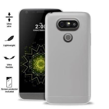 Puro Ultra Slim 0.3mm LG G5 fólia + átlátszó tok tok és táska