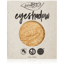 puroBIO Cosmetics Compact Eyeshadows szemhéjfesték utántöltő árnyalat 24 Gold 2,5 g szemhéjpúder