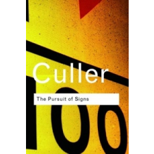  Pursuit of Signs – Jonathan Culler idegen nyelvű könyv