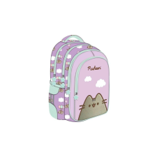 Pusheen cicás ergonomikus iskolatáska, hátizsák - Violet (682681) iskolatáska