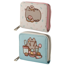 Pusheen cicás pénztárca, 9x11x2cm, kétféle pénztárca
