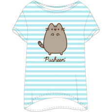  Pusheen Striped női rövid hálópóló XS
