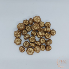  Putka pod - mini tök termés - arany színű dekorációs kellék