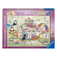  Puzzle 1000 db - Bolondos macskák puzzle, kirakós