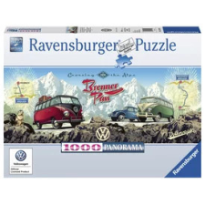  Puzzle 1000 db - VW kisbuszok puzzle, kirakós