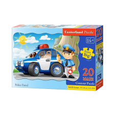 Puzzle 20 db. MAXI Rendőrségi járőr puzzle, kirakós