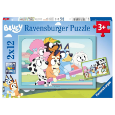  Puzzle 2x12 db - Bluey puzzle, kirakós