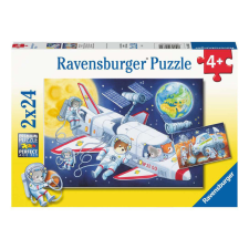  Puzzle 2x24 db - Utazás az űrben puzzle, kirakós