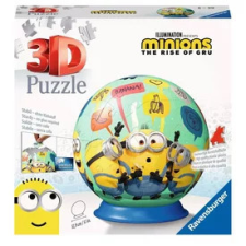  Puzzle 3D 72 db - Minyonok puzzle, kirakós