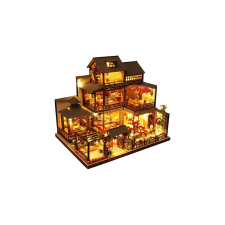Puzzle 3D, Casuta DIY, Yaquan Court, Cutebee, 227 piese puzzle, kirakós
