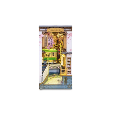  Puzzle 3D Könyv Gerinc DIY Sakura Densya, RoLife, 340 darab puzzle, kirakós