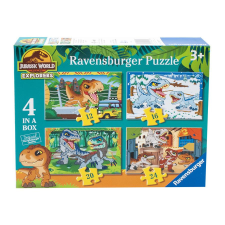  Puzzle 4in1 - Jurassic world (06587) puzzle, kirakós