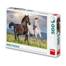  Puzzle 500 db - Lovak puzzle, kirakós