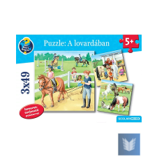 Puzzle: A lovardában 3x49 gyermek- és ifjúsági könyv