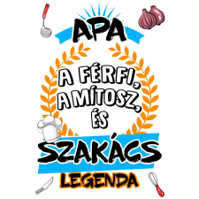 Puzzle – Apa a férfi, a mítosz, a szakácslegenda... (120 db-os) puzzle, kirakós