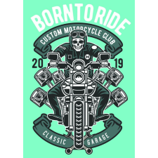 Puzzle – Born to ride motoros (120 db-os) puzzle, kirakós