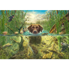  Puzzle Csokoládé labrador 1000 darabos puzzle, kirakós