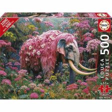  Puzzle Educa Elefante Florido 500 Darabok puzzle, kirakós