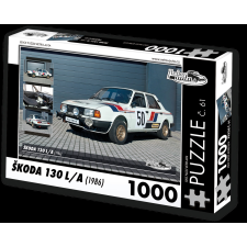  Puzzle építőkészlet Retro Autók Škoda 130 L 1986 1000 darab puzzle, kirakós
