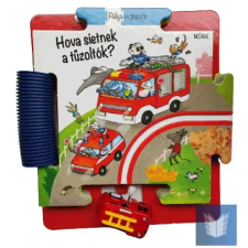  Puzzle és pálya - Hova sietnek a tűzoltók? gyermek- és ifjúsági könyv