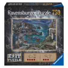 Puzzle Exit 759 db - A halászfalu puzzle, kirakós