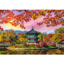 Puzzle Gyeongbokgung Palota, Dél-Korea 500 darabos puzzle, kirakós