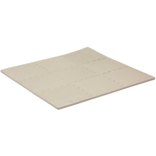  Puzzle habszivacs játszószőnyeg szegéllyel Light Beige 92x92 cm játszószőnyeg